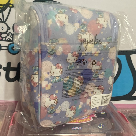 NWT New Jujube Hello Kitty Kimono sanrio Be cool insulated lunch bag - Picture 2 of 4